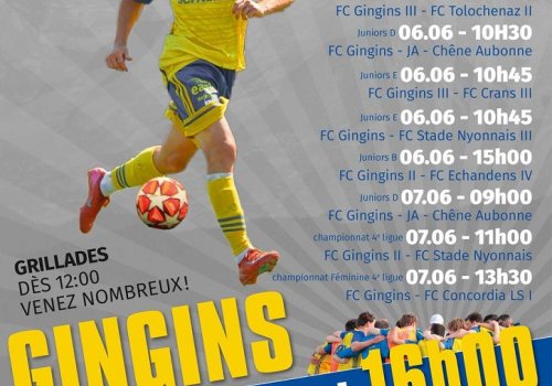Programme du week-end
